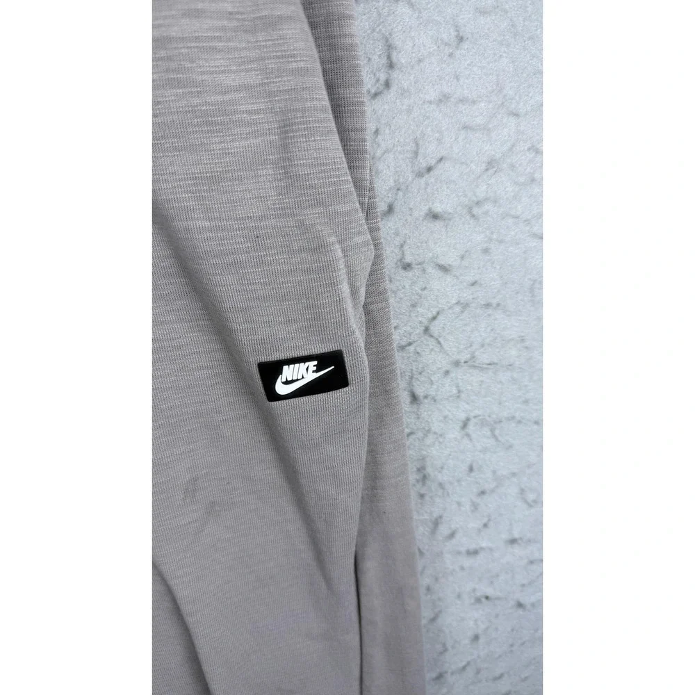 Nike Pants Mens Medium Gray Joggers Sweatpants‎ Tapered Cuffed Logo Athletic